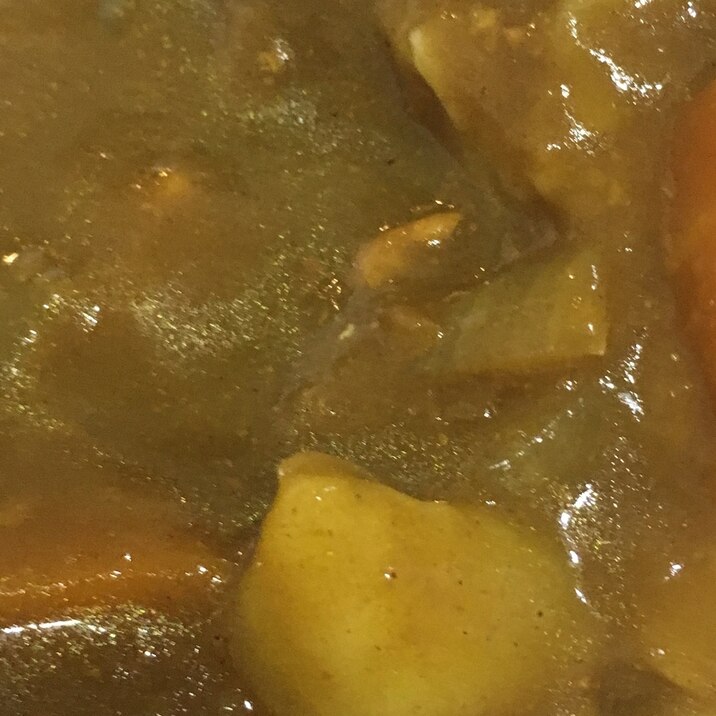 隠し味はチョコ！カレー